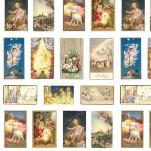 Christmas Holy Cards small