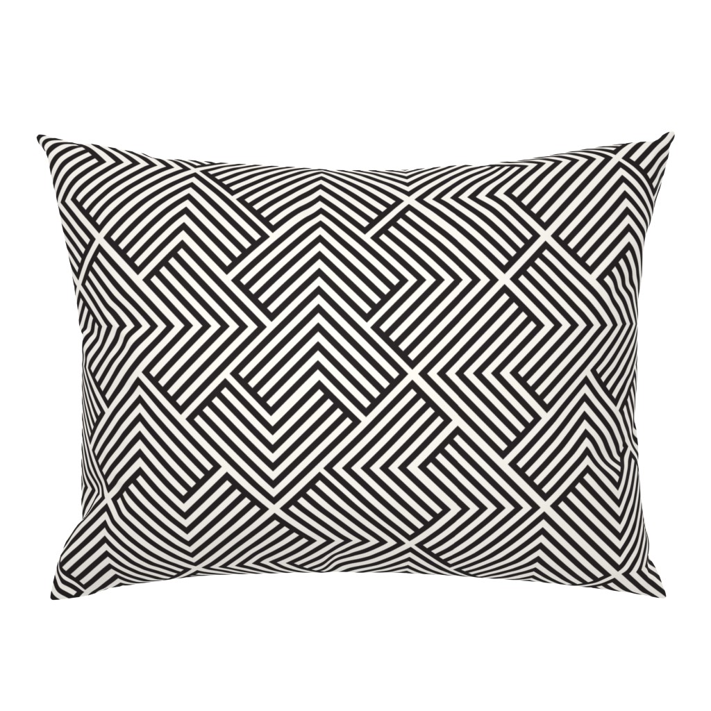 Geometric Advance in Black and White