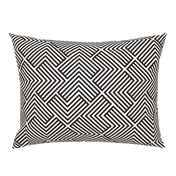 Geometric Advance in Black and White