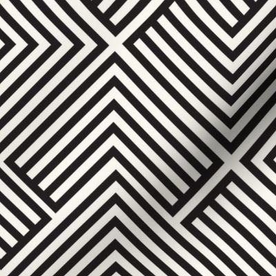 Geometric Advance in Black and White