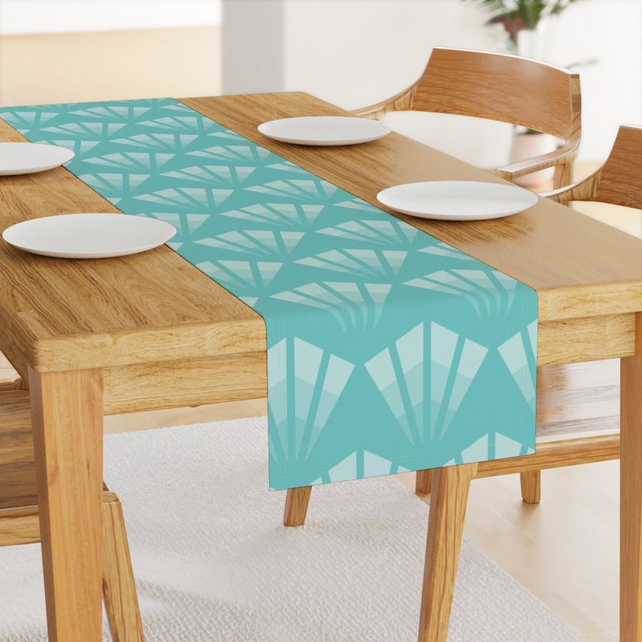 Tessera Palm Mexicali Turquoise Large 8in