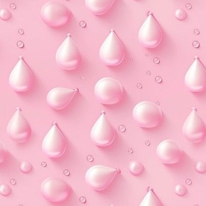  A pink drop