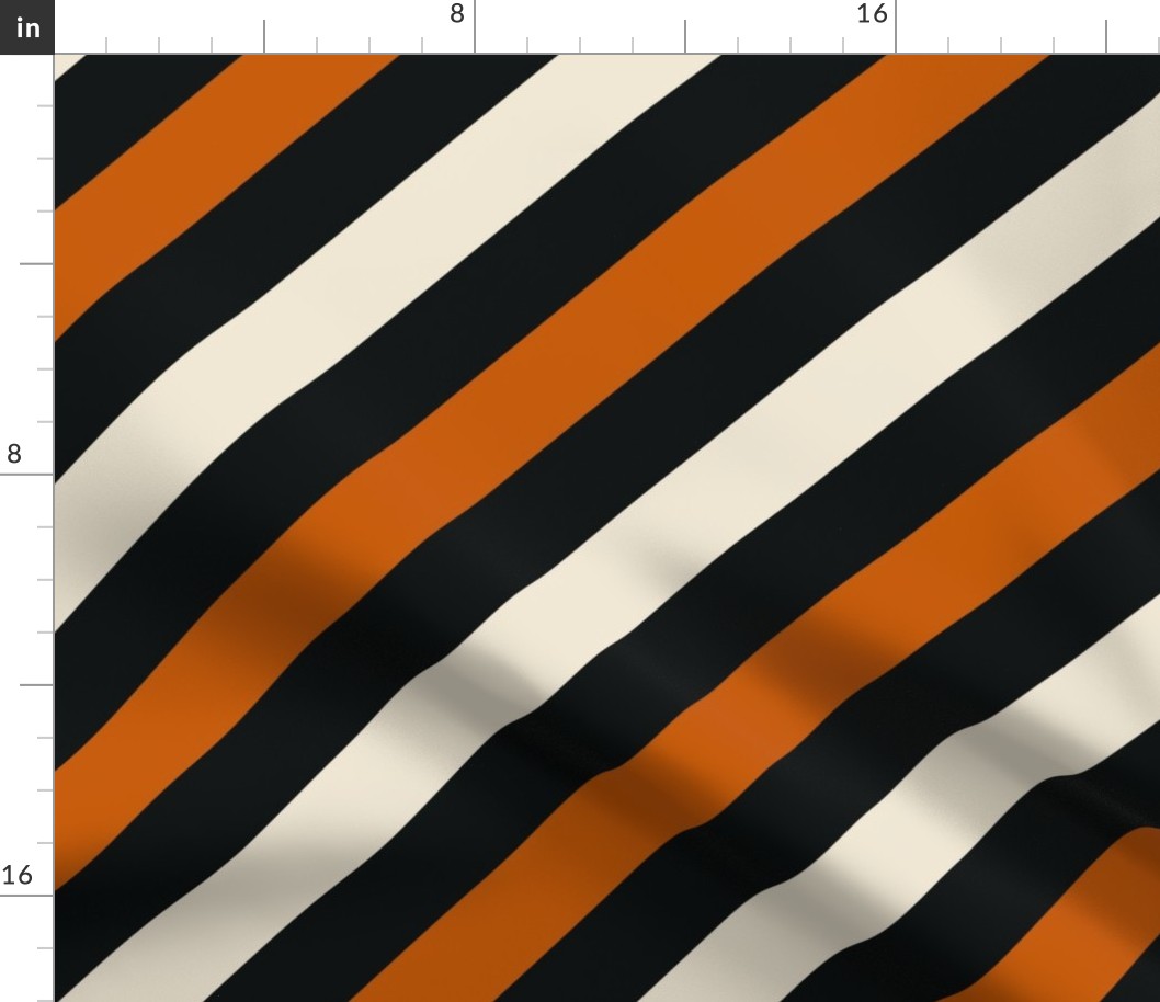 Black Forest stripes - big size
