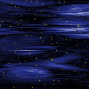 night sky with stars -overlay