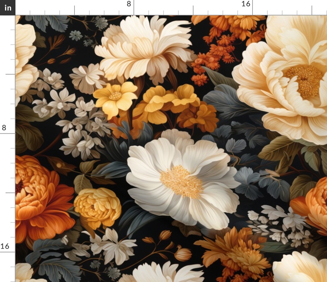 Floral design in trendy color-10