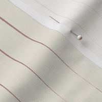 optical stripes - creamy white_ dusty rose pink 02 - simple long geometric
