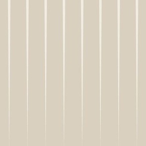 optical stripes - bone beige_ creamy white - simple long geometric