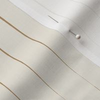 optical stripes - creamy white_ lion gold 02 - simple long geometric
