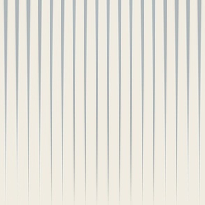 optical stripes - creamy white_ french grey blue 02 - simple long geometric