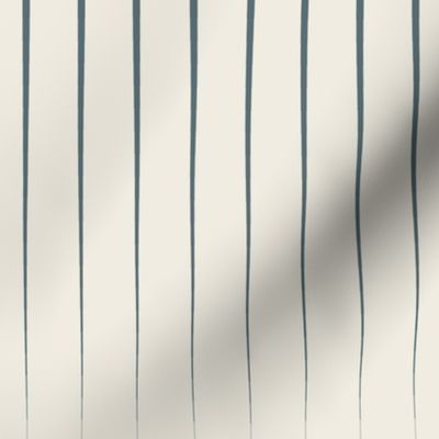 optical stripes - creamy white_ marble blue teal - simple long geometric