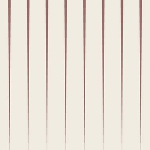 optical stripes - copper rose pink_ creamy white 02 - simple long geometric