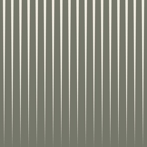 optical stripes - creamy white_ limed ash green - simple long geometric
