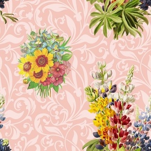 FLOWERY - JUNE GARDEN COLLECTION (CORAL)