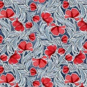 Our Hearts Remember Poppy Print Small