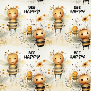 Bee Happy Larger Scale **also available in smaller scale