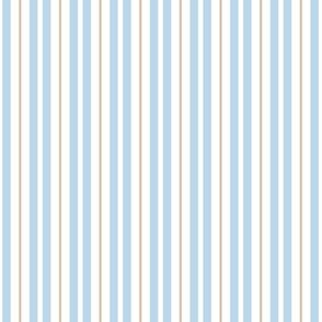 Stripes for baby in blue