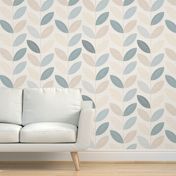 Scandinavian Chevron Leaves