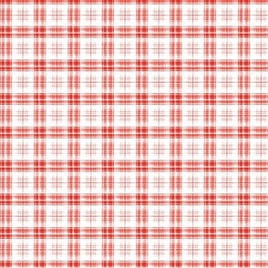 NEW WOVEN PLAID_red