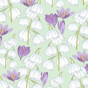 lily of the valley flower-medium size-2024
