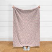 Colorful Polka Dots on Pink - small