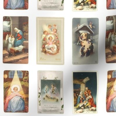 Nativity Holy Cards small