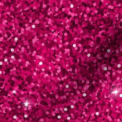 Large Electric Pink Faux Glitter (Each piece of "glitter" is about 1/4 inch)
