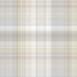 Soft Taupe Plaid - Beige Grey Brown Soft Lines Textures Warm Neutral