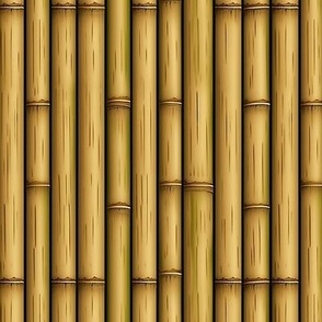 Japanese Bamboo Fence - B