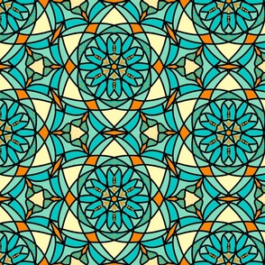 Geometrical floral 2