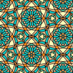 Geometrical floral 1