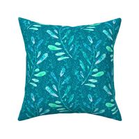 Falling Leaves (Turquoise Variation)