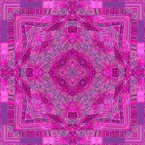 geo boho-pink