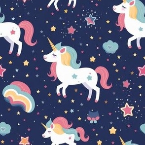 unicorns and stars