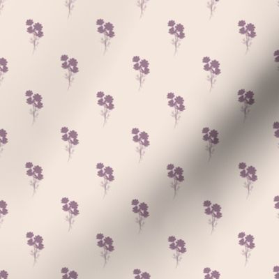 Cosmos Bouquet 2x2 pattern light mauve