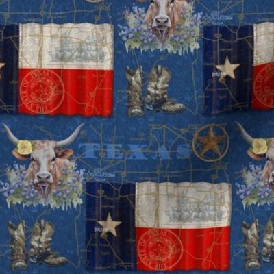 Texas proud - Ft. Worth-blue