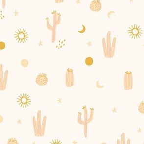 Desert Decor Pink Cactus Small Scale