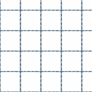 GRID PATTERN , SLATE BLUE