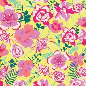 Bright Summer Florals - Big