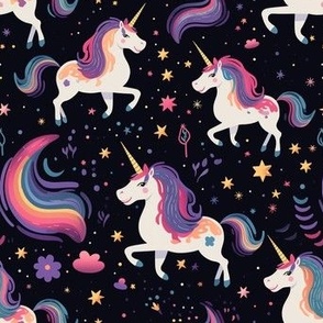 Unicorns and stars