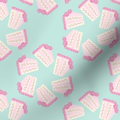 Cake Slices2 - Pink Blue  SM