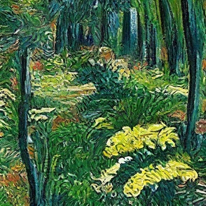Van Gogh Forest Mural