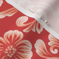 Blooming season - Vibrant botanical floral fabric