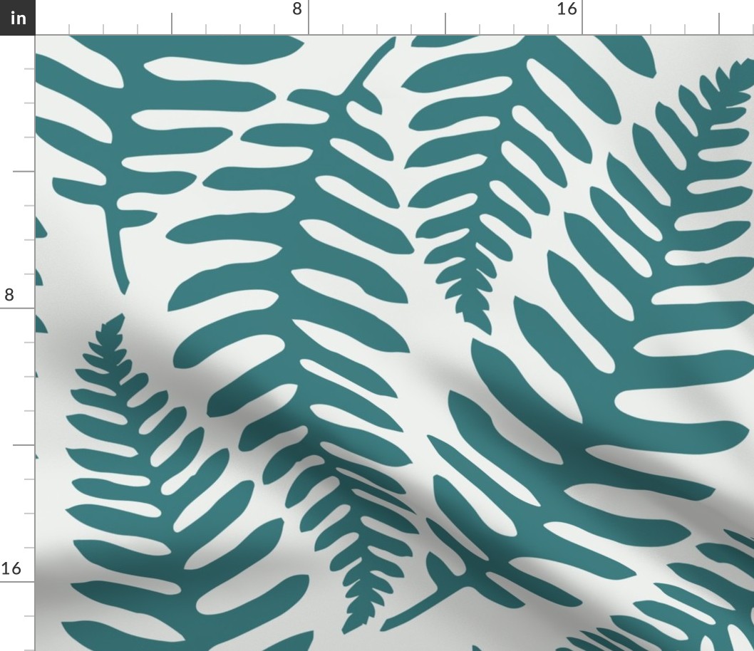 Fern leaves on Welcoming Walls