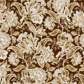 Floral Tapestry_MORRIS WATER_12x13_coffee
