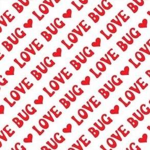Love Bug - Valentine's Day - red - LAD23