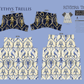 Tethys Trellis Tee