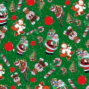 Vintage Christmas Pattern