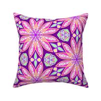 Floriography 12petals with spirals creator force boho table runner tablecloth napkin placemat dining pillow duvet cover throw blanket curtain drape upholstery cushion clothing shirt  living home decor draperies curtains 
