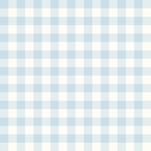 Classic Gingham Natural fefdf4 baby blue cadfe8