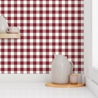 classic gingham Natural fefdf4 Claret 77222c